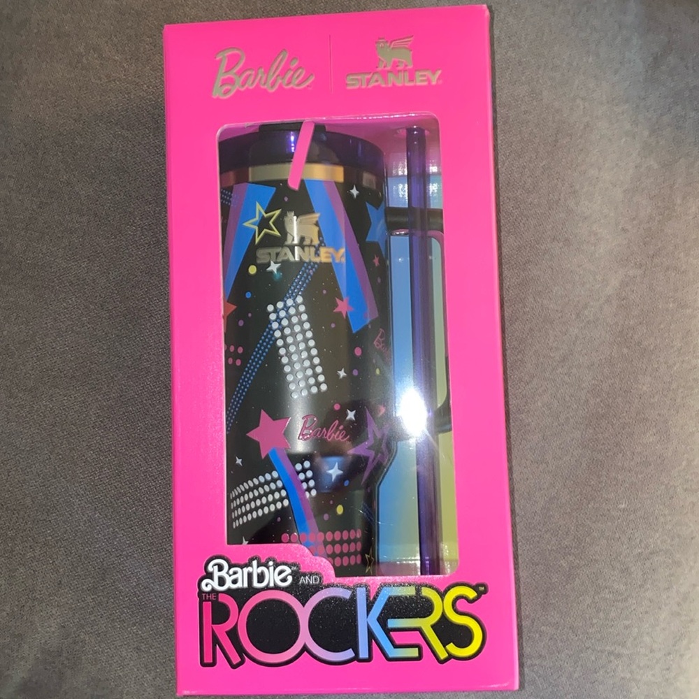Barbie x Stanley Barbie and Rockers tumbler NEW